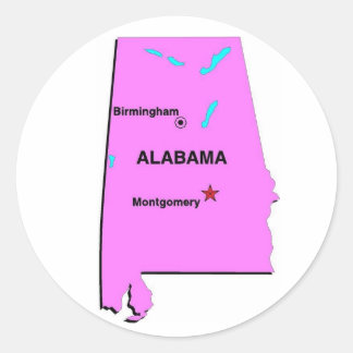 Autocollant Alabama