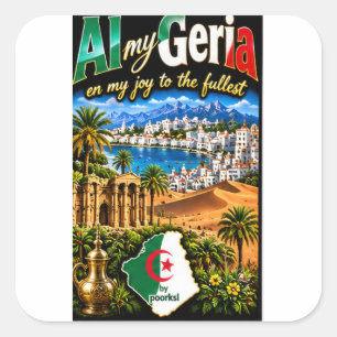 Autocollant Algérie