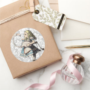 Autocollant Alice au pays des merveilles vintage