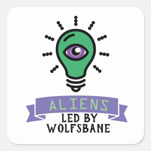 Autocollant Alien de l'équipe Scrimo (Devant)