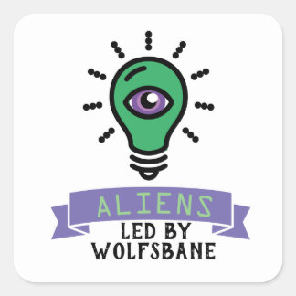 Autocollant Alien de l'équipe Scrimo