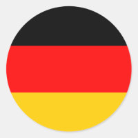 Autocollant allemand