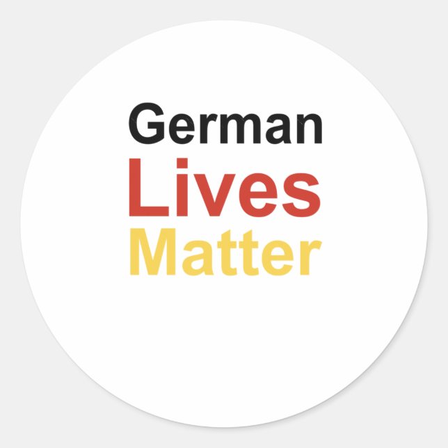 Autocollant allemand Lives (Devant)