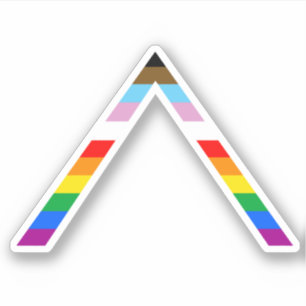Autocollant Ally Progress Pride
