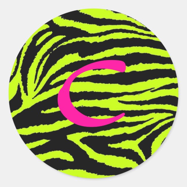 autocollant alphabet poster de animal (Devant)