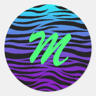 autocollant alphabet poster de animal