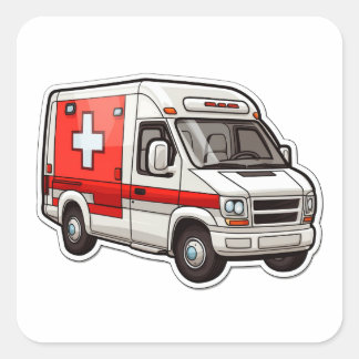 Autocollant ambulancier - Cadeau pour les EMT et l