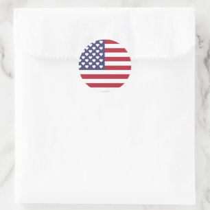 Autocollant American Flag