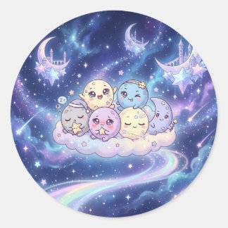 Autocollant Amis de la Planète Mignonne