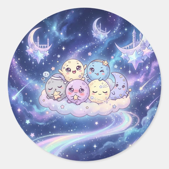 Autocollant Amis de la Planète Mignonne (Devant)