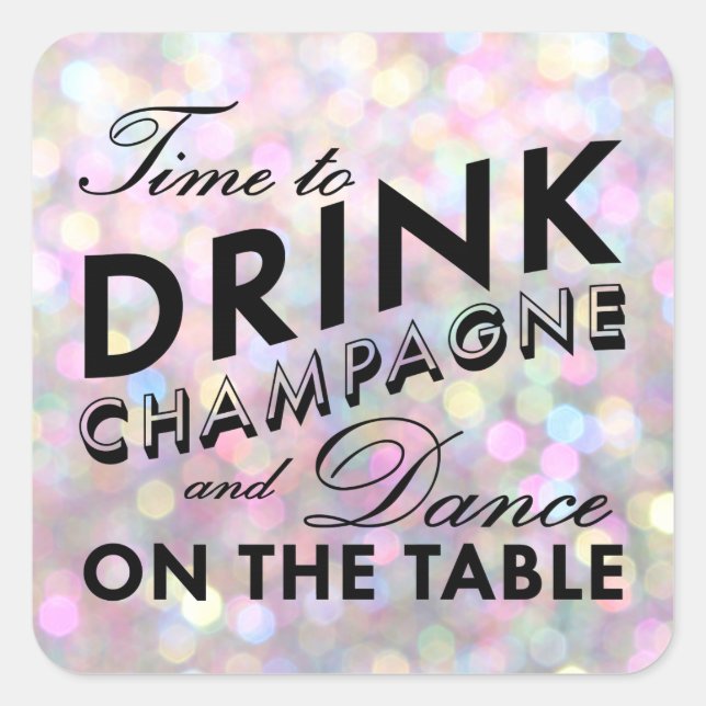 Autocollant amusant et divertissant (Devant)