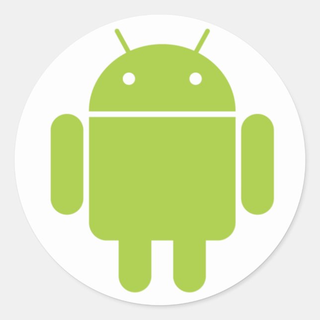 Autocollant Android (Devant)