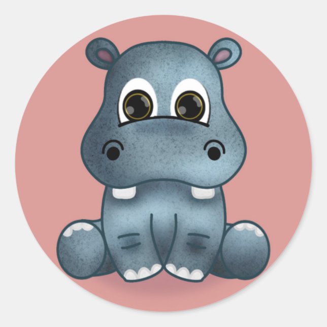 Autocollant animal mou (Devant)