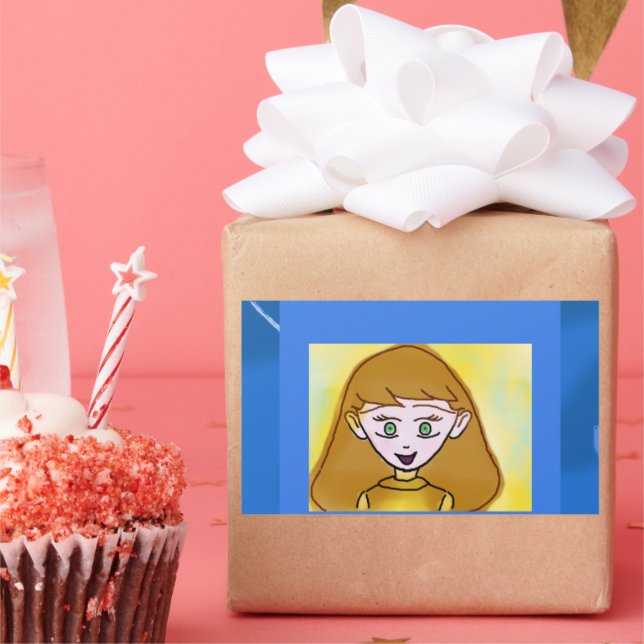 Autocollant Anime Popcorn (Fête)