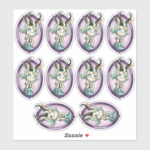 Autocollant Antelopes