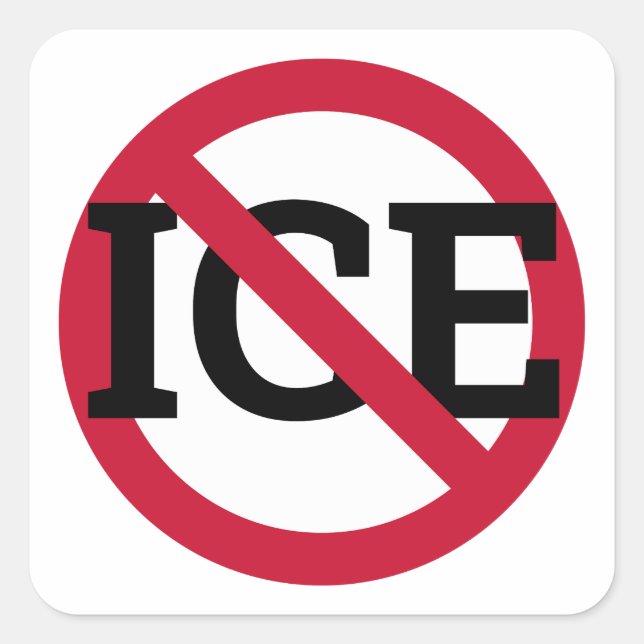 Autocollant anti-ICE (Devant)