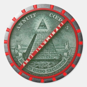Autocollant Anti Illuminati
