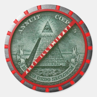 Autocollant Anti Illuminati