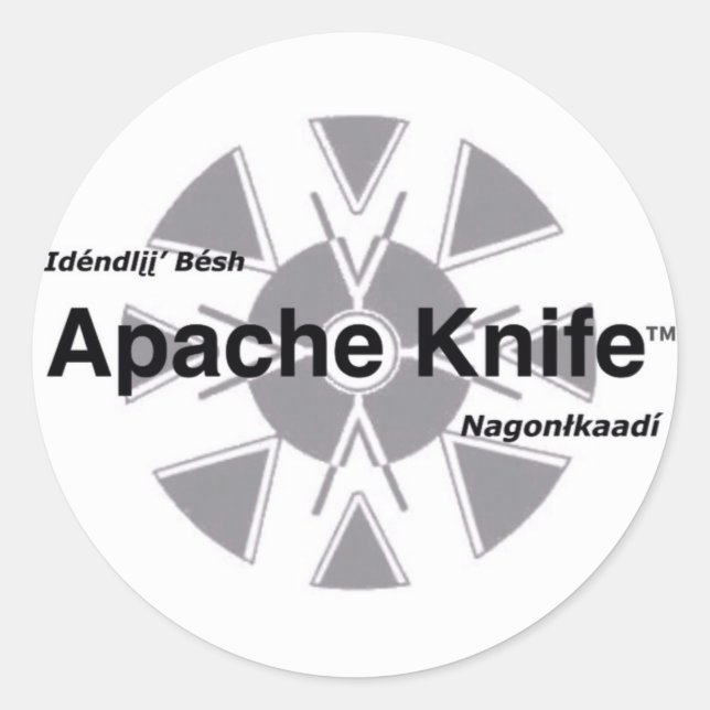 Autocollant Apache Knife™ 11 (Devant)