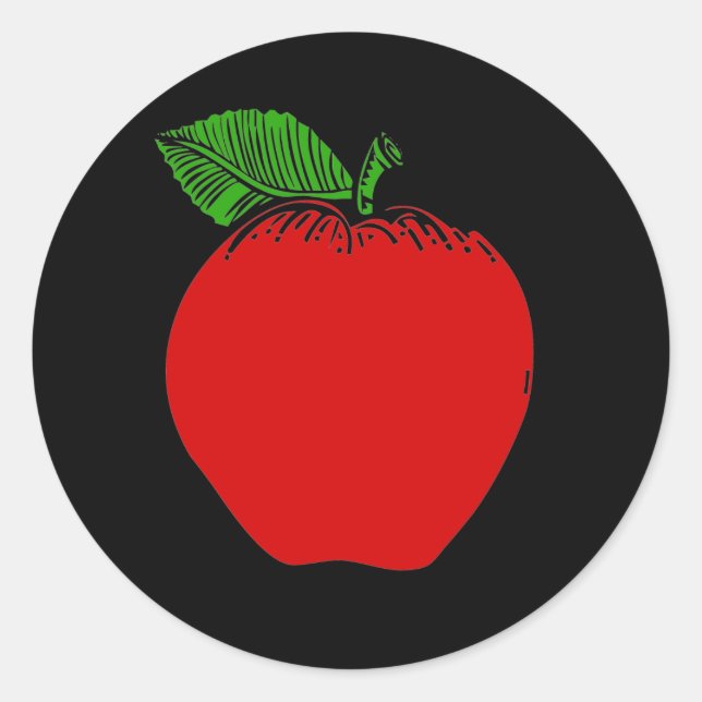 Autocollant Apple (Devant)