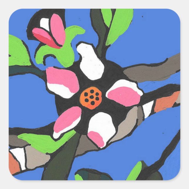 Autocollant Apple Blossom (Devant)