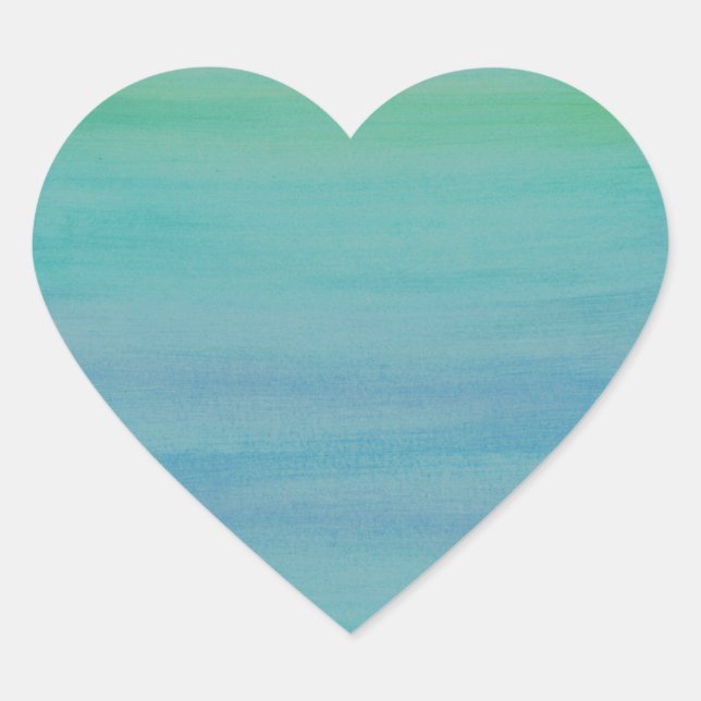 Autocollant Aqua Watercolor (Devant)