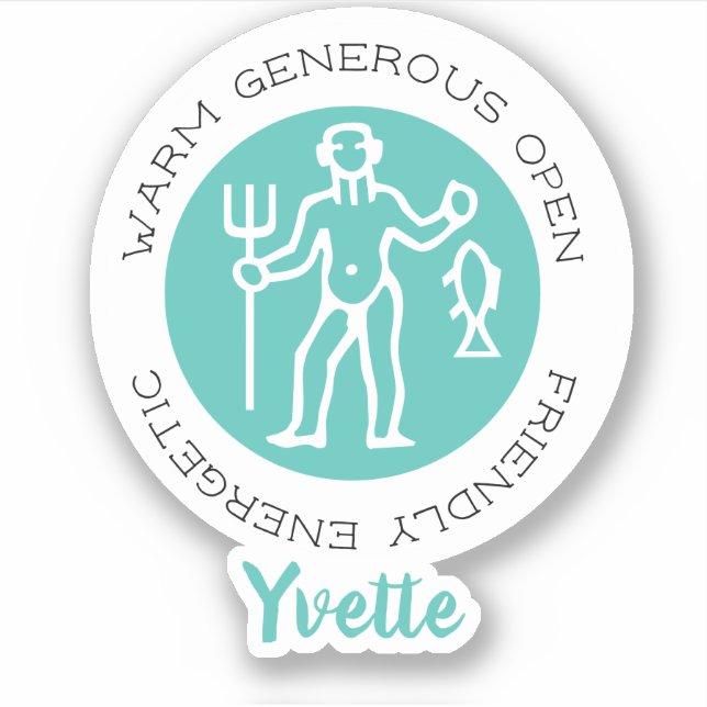 Autocollant Aquarius (Devant)