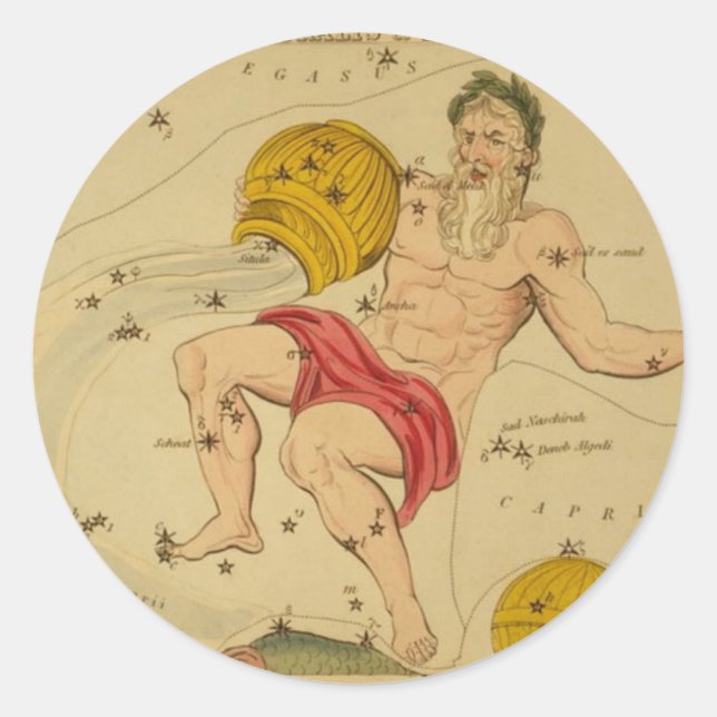 Autocollant Aquarius (Devant)