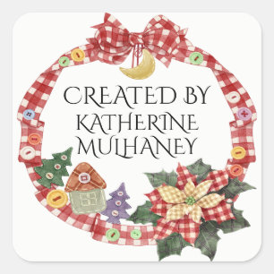 Autocollant artisanal