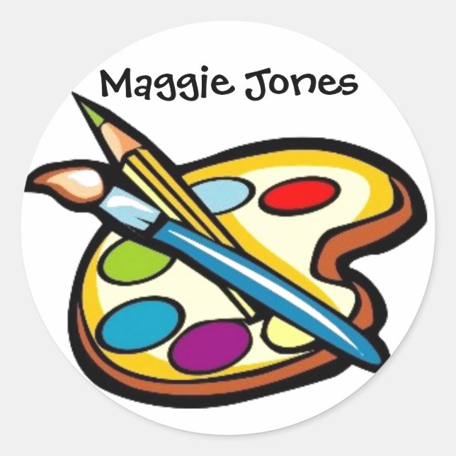 Autocollant artiste par SRF (Devant)