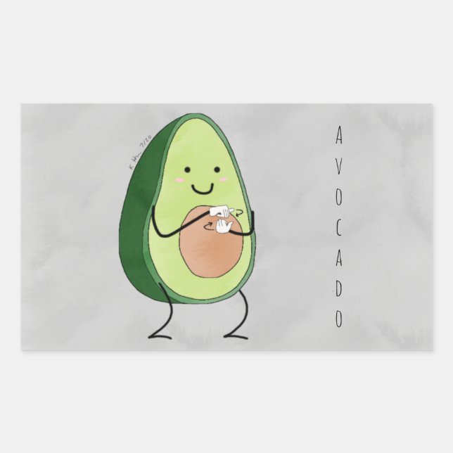 Autocollant ASL Avocado (Devant)