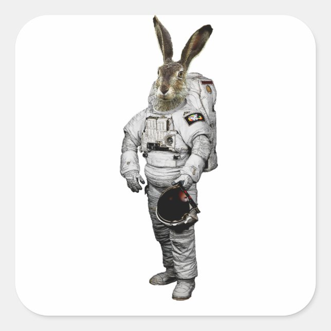 Autocollant Astronaute Hase (Devant)
