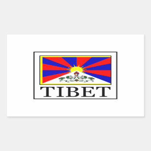 Autocollant au Tibet