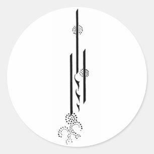 Autocollant Aubrey Beardsley