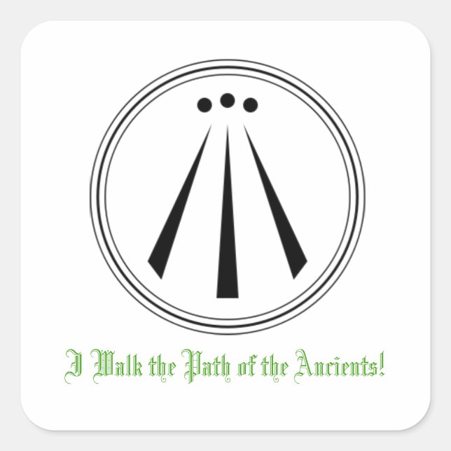 Autocollant Awen (Devant)