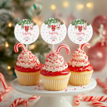Autocollant Baby Shower de Noël | Bébé Santa Fêtes