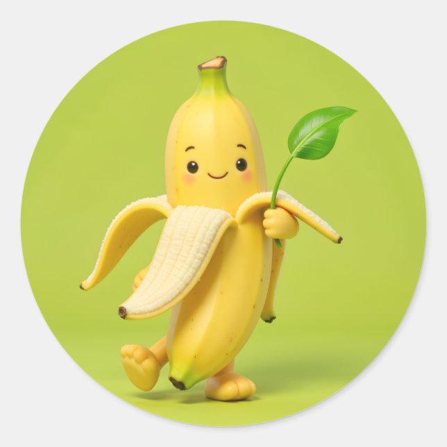 Autocollant Banane (Devant)