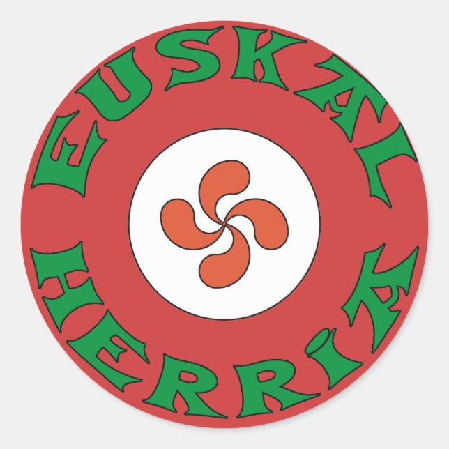 Autocollant basque (Devant)