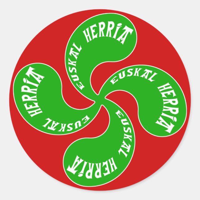 Autocollant basque (Devant)