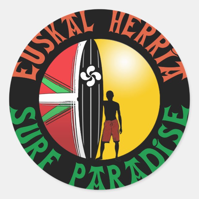 Autocollant basque (Devant)