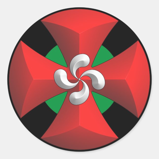 Autocollant basque (Devant)