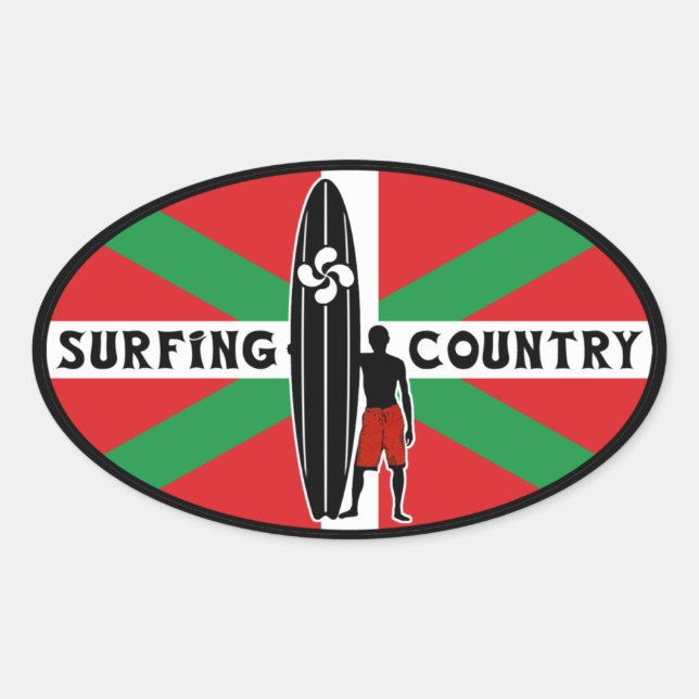 Autocollant basque (Devant)