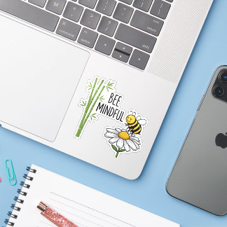 Autocollant Bee Mindful