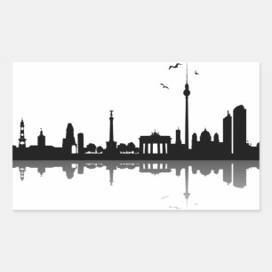 Autocollant Berlin Skyline