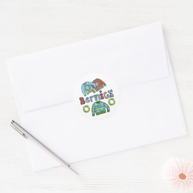 Autocollant Bernice (Enveloppe)