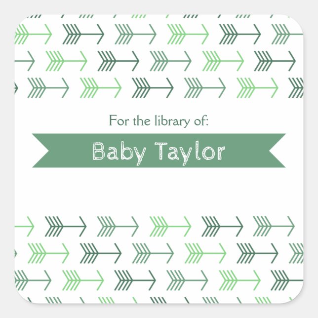 Autocollant bibliothèque (Devant)