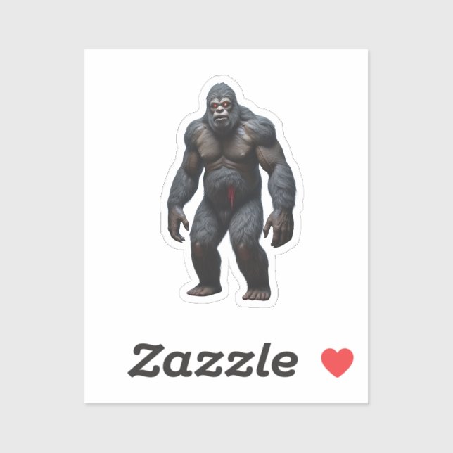 Autocollant Bigfoot (Feuille)