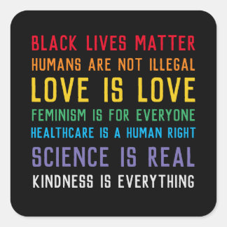 Autocollant Black Lives Matter