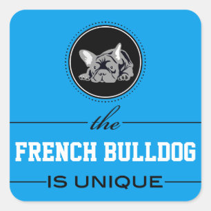 Autocollant Bouledogue français