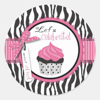 Autocollant Boutique Chic Cupcakes